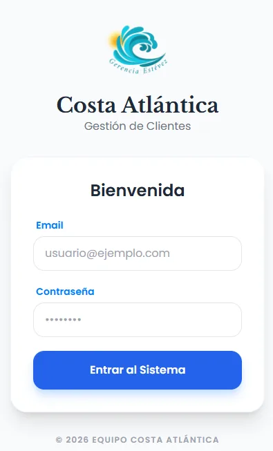 Pantalla de Login Seguro CliP26